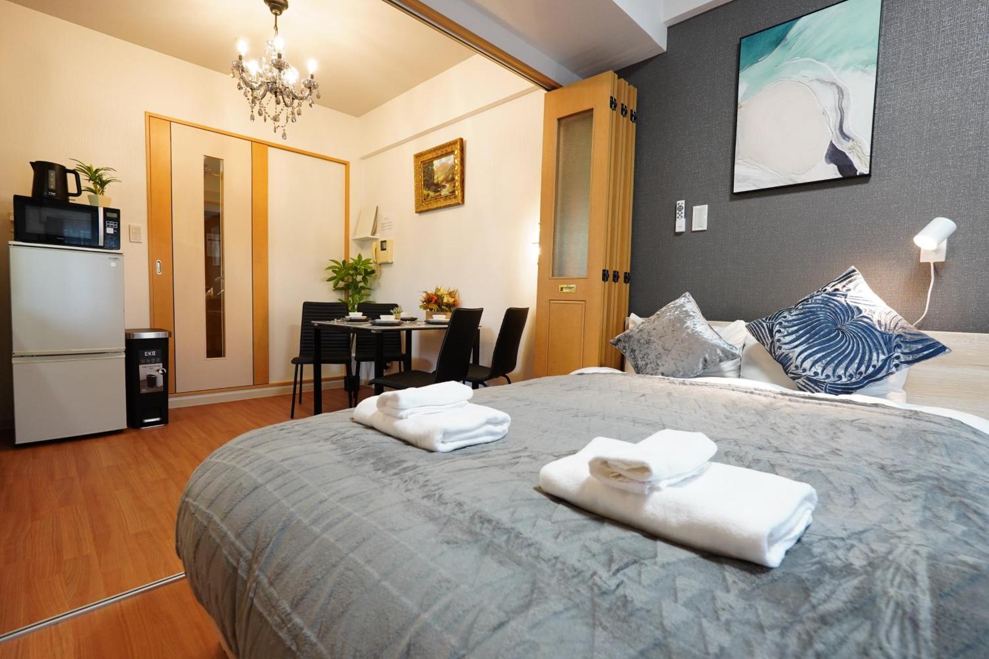 Appartement Kuromon Royal à Ōsaka Chambre photo